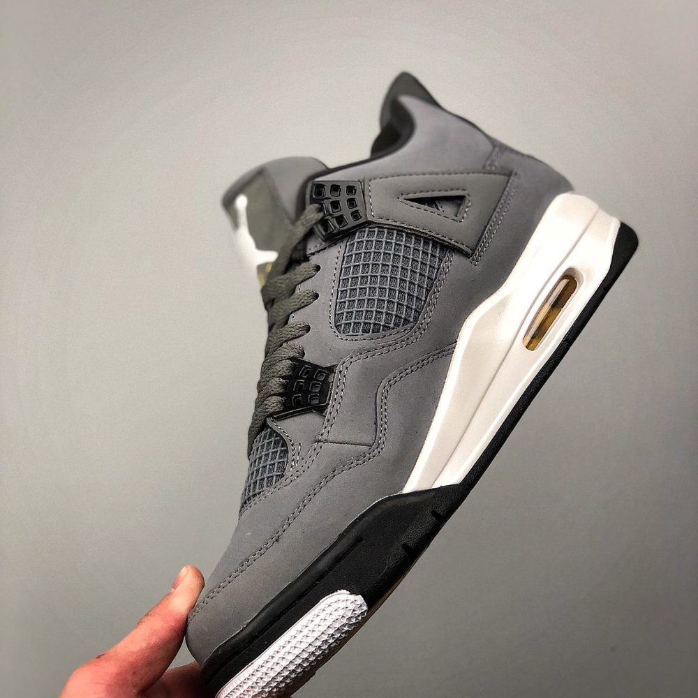AirJordan 4 " Cool Grey " AJ4 Joe 4 Cool Grey Mouse - Picture 3 of 6